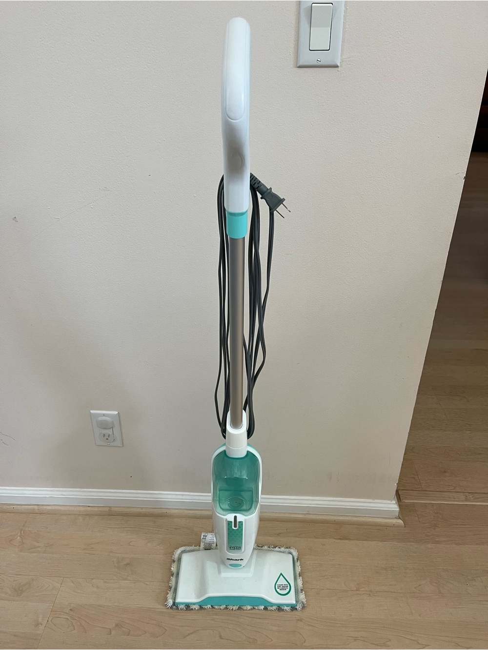 Shark Steam Mop with Teal Accents